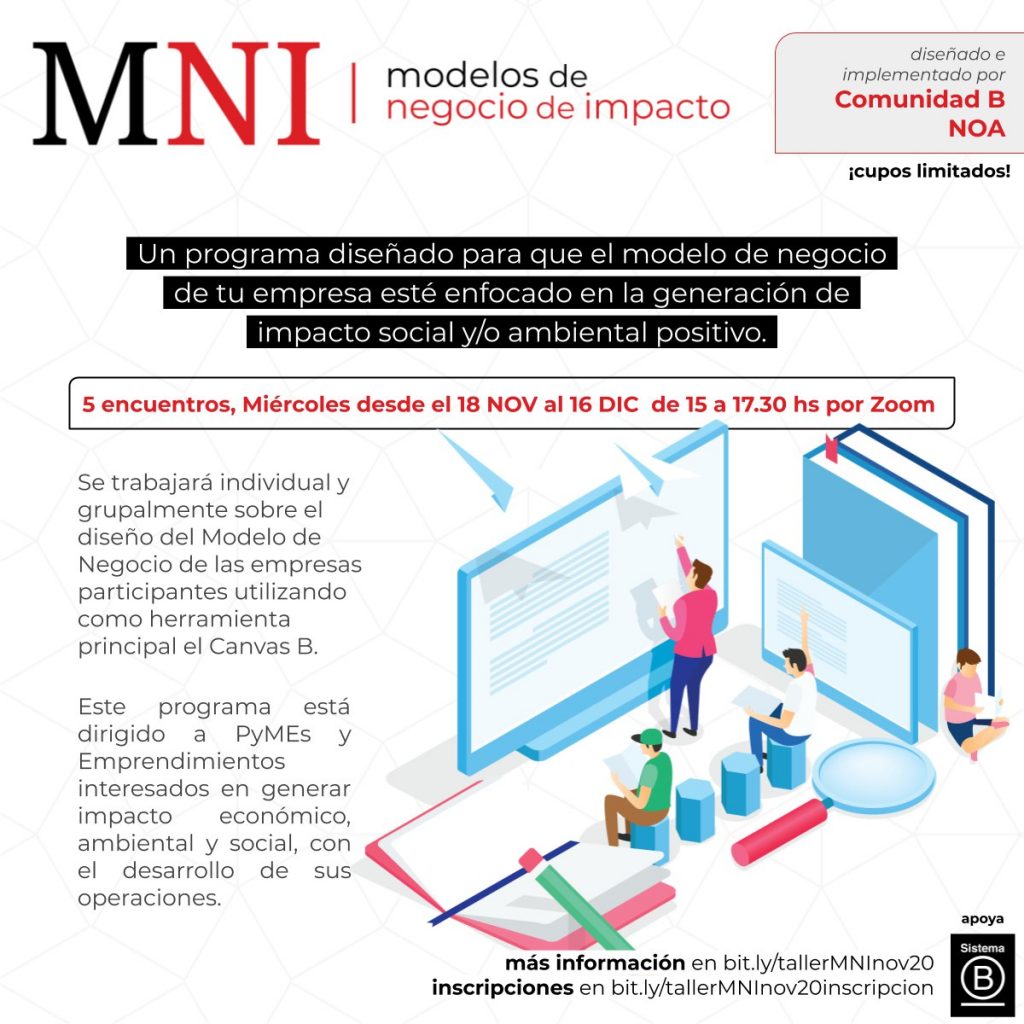 El curso taller “Modelos de Negocio con Impacto” comenzará el próximo 18 de  noviembre – FEDECOM