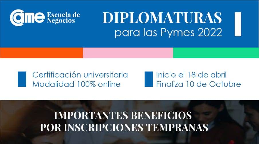 Diplomaturas De La Escuela De Negocios De CAME Con Media Beca Para ...